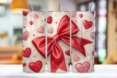 Pink Bow Design, Cherry Pattern Wrap, Red Hearts Print, Craft Project Wrap, Pink and Red Wrap, Cute Cherry Design, Fun Tumbler Wrap, Printable Craft Wrap, Gift Tumbler Wrap