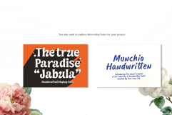 Romantica Manilla A Handcrafted Script and Marker Font Duo Product Image 11