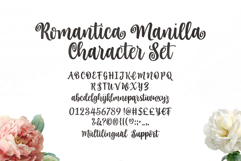 Romantica Manilla A Handcrafted Script and Marker Font Duo Product Image 8