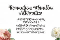 Romantica Manilla A Handcrafted Script and Marker Font Duo Product Image 9