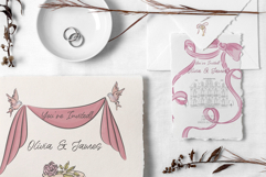 Romantic Chateau Line Art Product Image 14