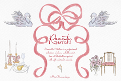 Romantic Chateau Line Art Product Image 2