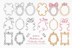 Romantic Chateau Line Art Product Image 7