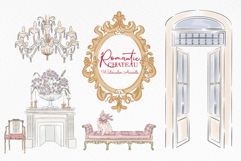 Romantic Chateau Line Art Product Image 8