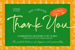 Ronthalyn - Handwritten Signature Font Script Product Image 15