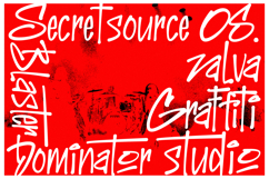 Rony Tegon Dynamic Graffiti Display Font Product Image 5