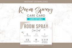 Room Spray Care Card Editable Template Product Image 1