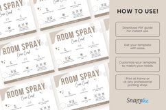 Room Spray Care Card Editable Template Product Image 8