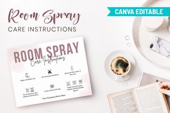 Canva Room Spray Care Instructions Product Image 9