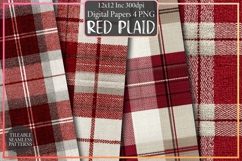 Rooster Farmhouse - Red Plaid Product Image 1