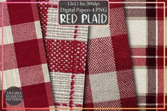 Rooster Farmhouse - Red Plaid Product Image 1