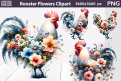 Farm Animals Flowers Bundle | Double Exposure Sublimation Product Image 15