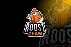 Rooster Team Sport Logo Template Product Image 1