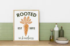 Rustic Farmhouse Line Art Clipart | SVG & PNG Product Image 3