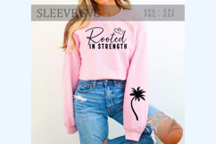 Rooted in strength Sleeve SVG Product Image 3