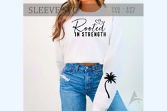 Rooted in strength Sleeve SVG Product Image 1