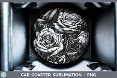 GorgeousRose Car Coaster design.