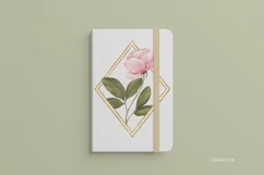 Pink rose PNG | Floral Sublimation design Product Image 2