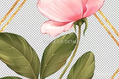 Pink rose PNG | Floral Sublimation design Product Image 3