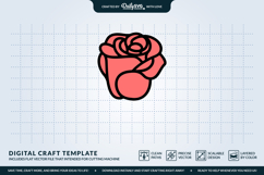 Rose Flower SVG Product Image 3