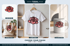 Rose Flower SVG Product Image 1