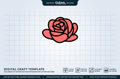 Rose Flower SVG Product Image 3