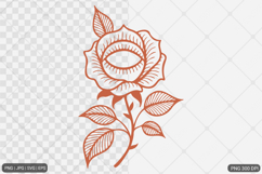 Rose Hand Drawn illustration Product Image 1