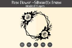 Rose Frame silhouette Product Image 1