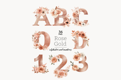 GlamArtZhanna, Rose gold alphabet, Rose gold letters, Elegant Letters, Glitter Letters, Pink alphabet, Pink letters, Alphabet letters, Letters printable, Alphabet printable, Wedding letters, Rose gold flower png, Invitation letters, Pink Floral letters