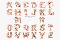 GlamArtZhanna, Rose gold alphabet, Rose gold letters, Elegant Letters, Glitter Letters, Pink alphabet, Pink letters, Alphabet letters, Letters printable, Alphabet printable, Wedding letters, Rose gold flower png, Invitation letters, Pink Floral letters