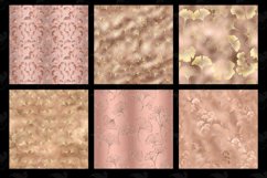 Rose Gold Ginkgo Digital Paper Product Image 2