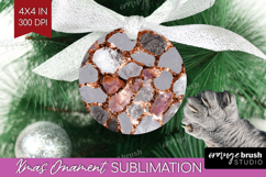 Rose Gold Texture Ornament PNG - Glitter Background PNG Product Image 1