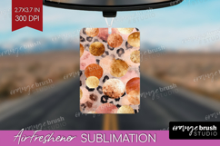 Rose Gold Texture Air Freshener PNG - Glitter Background PNG Product Image 1