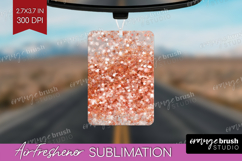 Rose Gold Texture Air Freshener PNG - Glitter Background PNG Product Image 1