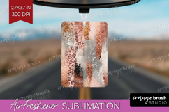 Rose Gold Texture Air Freshener PNG - Glitter Background PNG Product Image 1