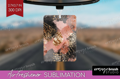 Rose Gold Texture Air Freshener PNG - Glitter Background PNG Product Image 1