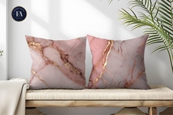 Rose Gold Marble Soft Pink Stone Texture Digital Paper Product Image 2