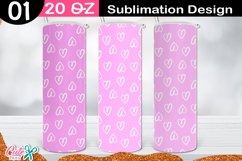 Valentines day 20 Oz Skinny Tumbler sublimation Bundle Vol 1 Product Image 3