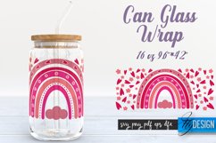 Can Glass Wrap Rainbow SVG | Rainbow SVG Design | Template Product Image 1