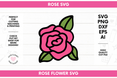 Flower SVG | Rose SVG Product Image 1