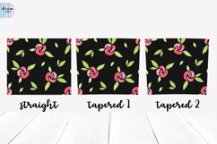 Flowers Seamless Skinny Tumbler Sublimation Wrap 20 Oz Bundl Product Image 11