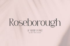 Roseborough Serif Product Image 1