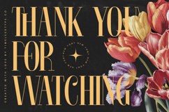 Rosejacn - Modern Serif Display Font Product Image 20