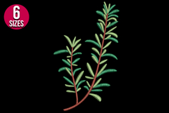 Rosemary Branch Machine Embroidery Design - 6 sizes Product Image 2