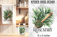 Kitchen Spices Stickers Bundle, Botanical Herbs and Spices Product Image 25