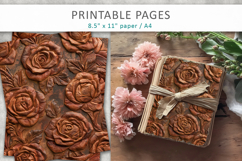 Rose Grunge Junk Journal, Scrapbook Background Product Image 4