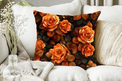 Orange Roses Digital Paper Bundle Product Image 4