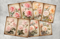 rose junk journal, rose printables Product Image 2