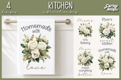 Roses Kitchen Towel