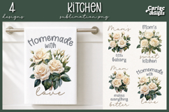 Roses Kitchen Towel